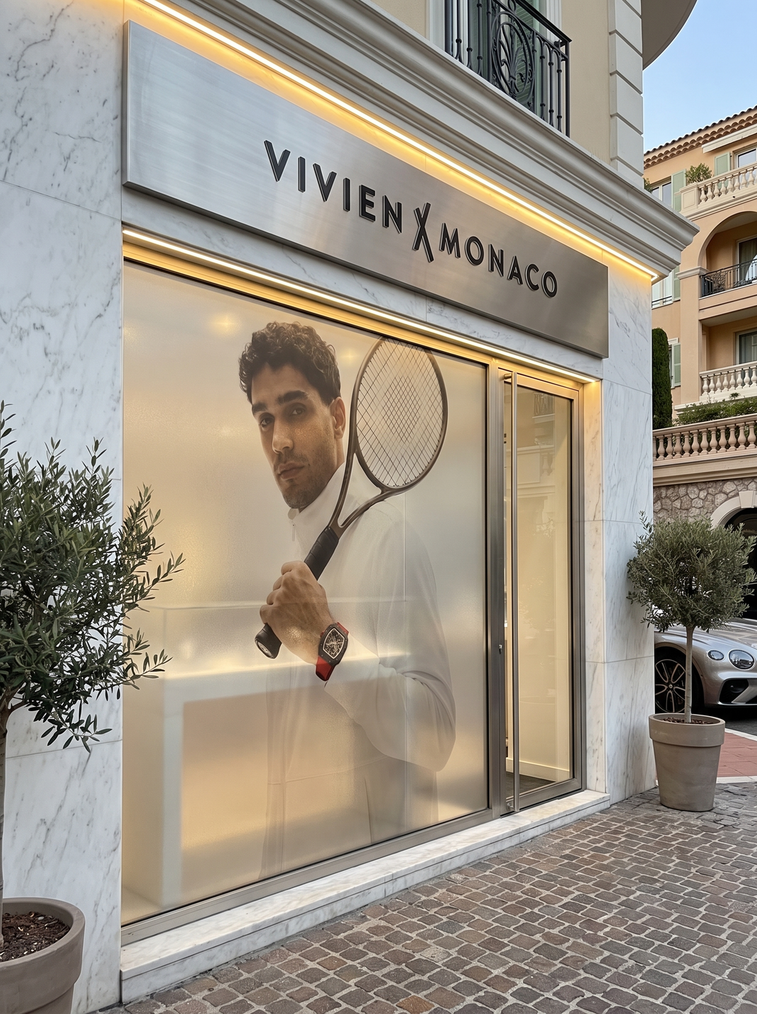 Vivien Monaco carbon fiber timepiece